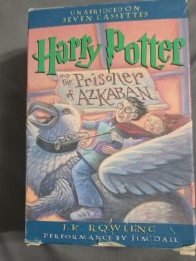 Harry Potter and the The Prisoner of Azkaban 7 Cassette Audio Book by Jim Dale